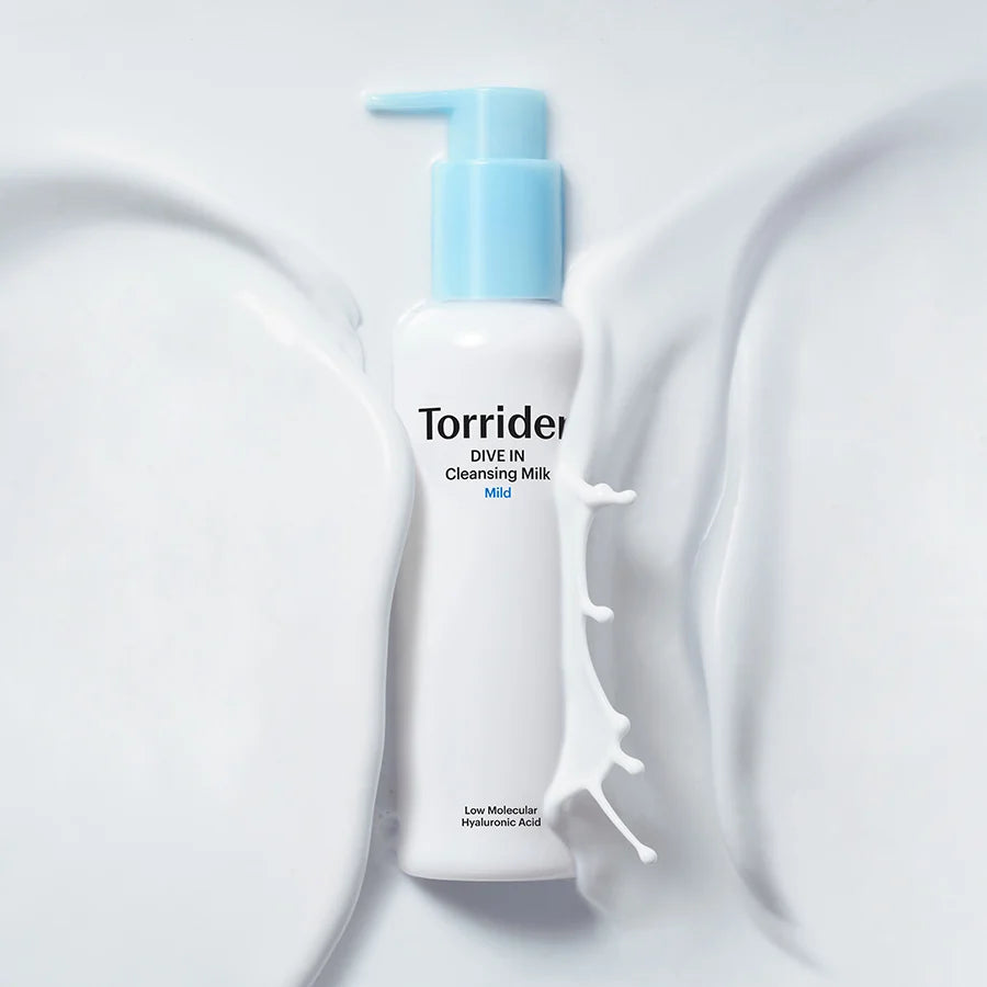 TORRIDEN DIVE-IN Low Molecular Hyaluronic Acid Cleansing Milk – drėkinamasis valomasis veido pienelis
