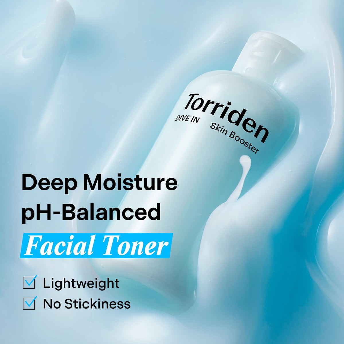 TORRIDEN DIVE-IN Low Molecule Hyaluronic Acid Skin Booster – drėkinamoji veido esencija-boosteris