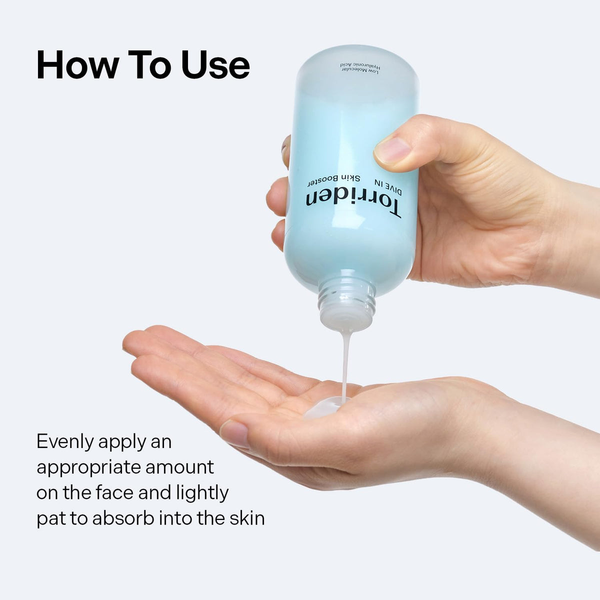 TORRIDEN DIVE-IN Low Molecule Hyaluronic Acid Skin Booster – drėkinamoji veido esencija-boosteris