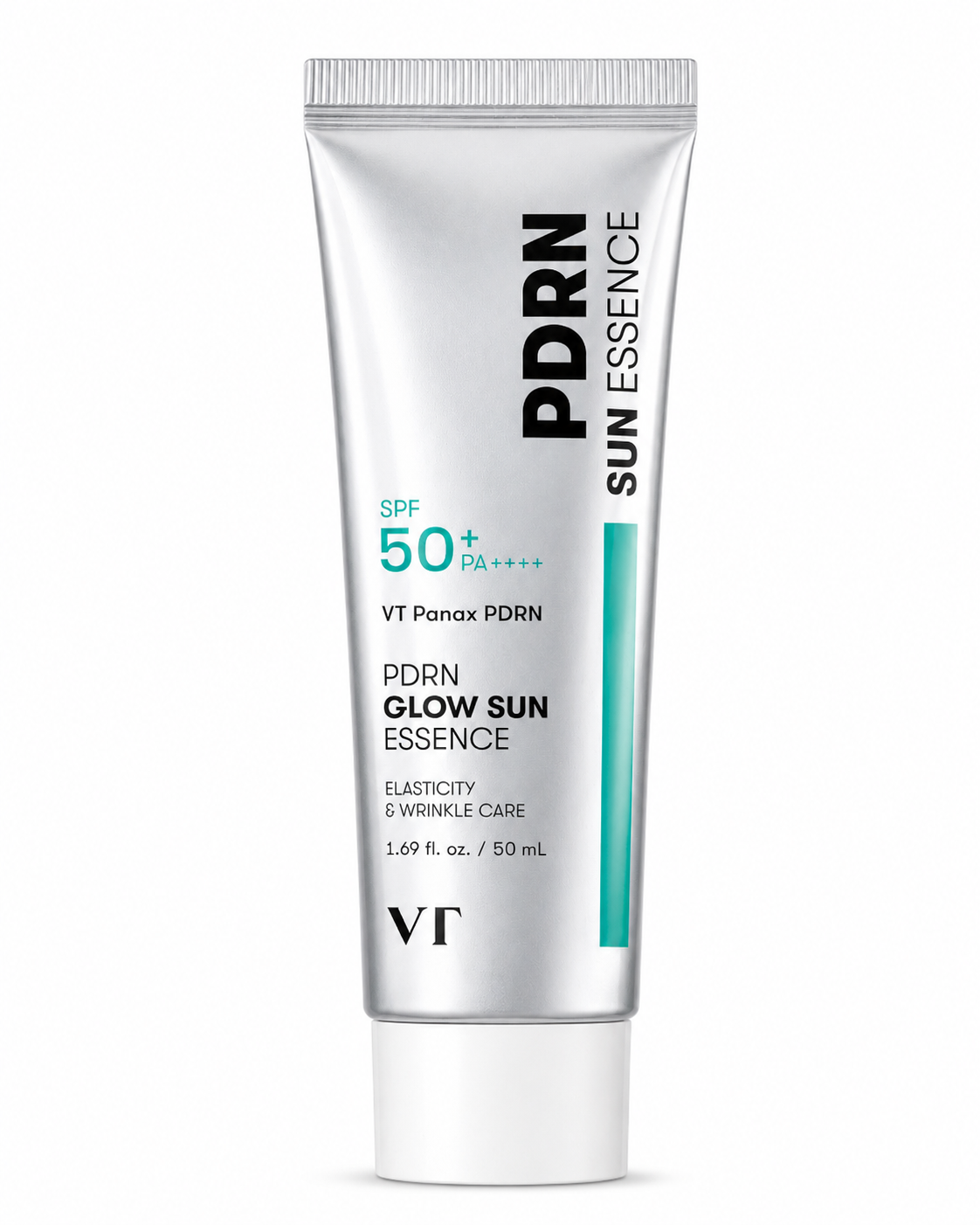 VT COSMETICS PDRN Radiance Sun Essence SPF50+ PA++++ – skaistinanti ir drėkinanti apsauga nuo saulės
