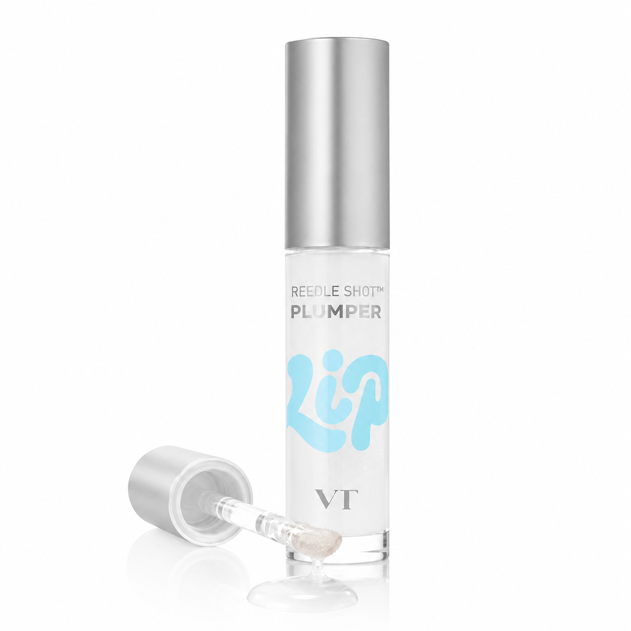VT COSMETICS Reedle Shot Essence Lip Plumper 01 Milky Blur – drėkinantis lūpų putlintojas